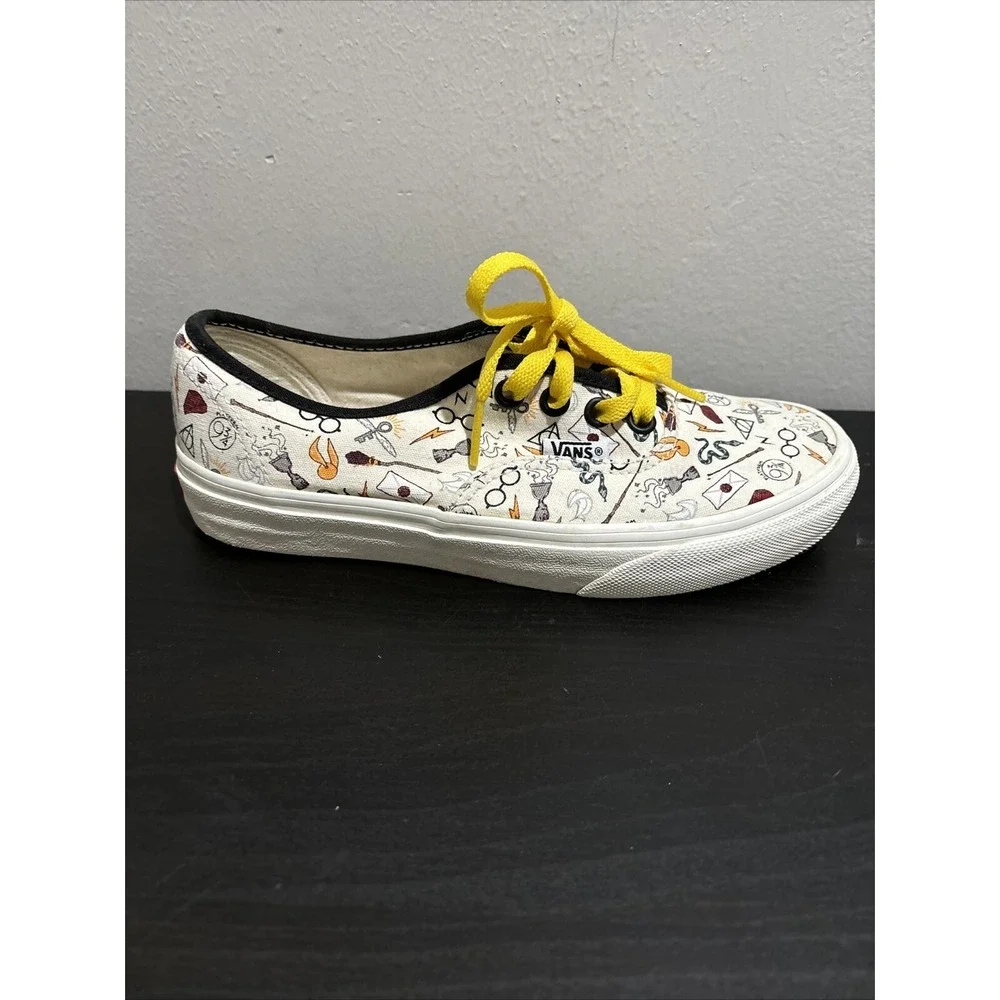 Vans Limited Edition Harry Potter Classic Slip-On Shoes Marauder's Map M 4.5 W 6